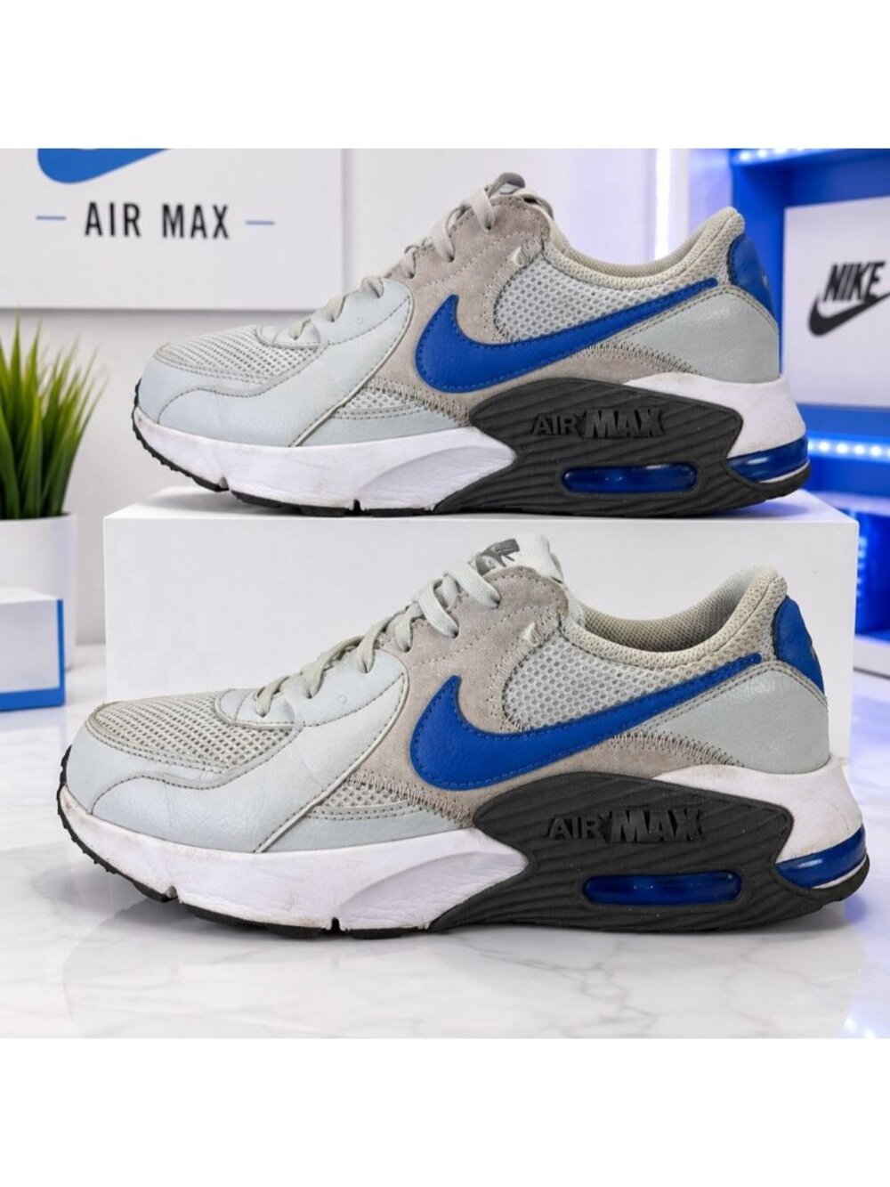 Nike Air Max Excee Photon Dust Gray Men's Size 9.5 CD4165-007 Running Walking